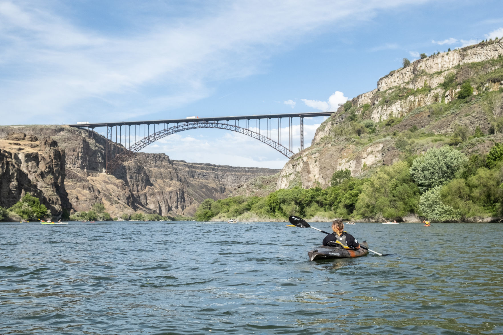 Sunset Paddle on the Snake River